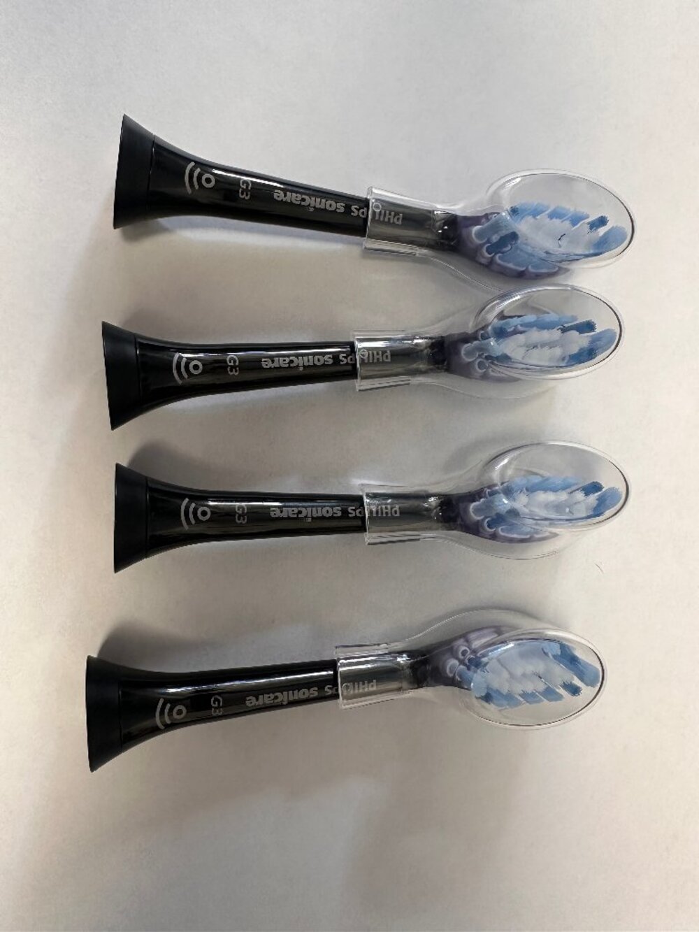 4-PHILIPS SONICARE DIAMOND CLEAN G3 REPLACEMENT HEADS & NEW
